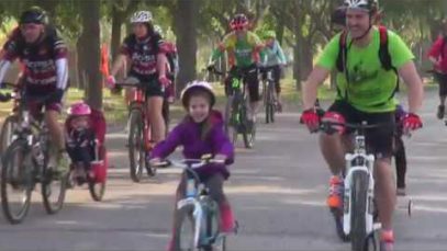 Piera pedala contra el canvi climàtic