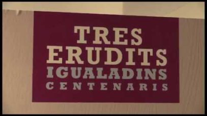 Igualada recorda tres dels seus erudits il•lustres: Joan Mercader, Jaume Caresmar i Josep Romeu