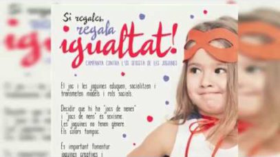 Campanya contra les joguines sexistes a la Conca