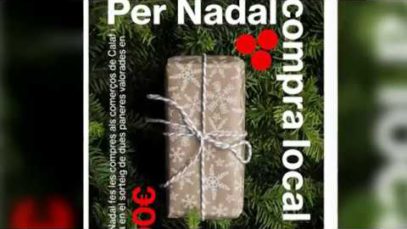 Una trentena de comerços de Calaf promouen la campanya “Per Nadal, compra local”