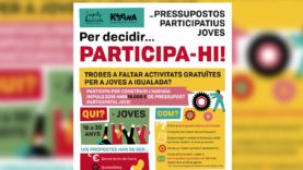 L’Ajuntament d’Igualada destinarà 15.000 euros als pressupostos participatius de Joventut