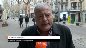 Joan Agramunt repeteix com a candidat del PP a l’alcaldia d’Igualada