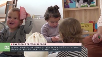 L’escola de Sant Martí Sesgueioles estrena el primer cicle d’educació infantil aquest trimestre