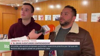 Dos anoiencs publiquen el conte ‘El Gran aventurero emprendedor’