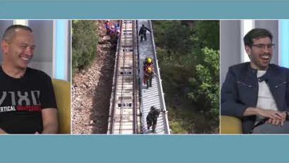 Dos veïns de Bellprat i Capellades ens expliquen la seva experiència a la Vertical Montserrat