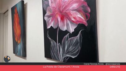 L’artista poblatana Pilar Gil ens mostra la seva exposició de pintura a la Pobla de Claramunt