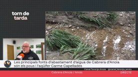 Cabrera d’Anoia comença a solucionar els problemes de l’aigua amb la connexió Ter-Llobregat