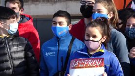 Manifestació esport a Manresa