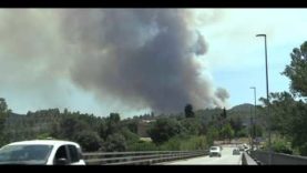 El 112 va rebre 1.152 trucades per 84 incidents relacionats amb l’incendi del Pont de Vilomara