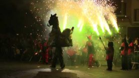 La Moscada Infantil va encetar diumenge els actes de foc de la festa Major de Manresa