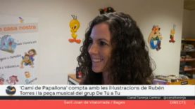 TDT Eva Roig presenta el seu primer llibre ” Camí de Papallona”