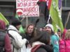 Manifestació en el segon dia de vaga a Manresa