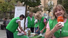 Manresa commemora el Dia Mundial contra el càncer de mama