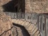 El camí cobert del castell de Cardona obre després de les obres de conservació