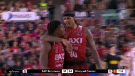 Delicatessen de bàsquet el passat dissabte al Congost en el derbi de l’ACB entre el BAXI Manresa i el Girona