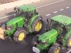 Més de 400 tractors de l’Anoia, Bages, Berguedà i Solsonès tallen l’Eix del Llobregat i l’Eix Transversal a Sallent