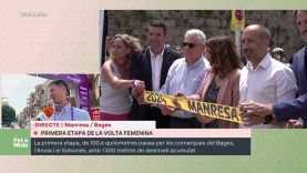 FET A MIDA Comença a Manresa la primera etapa de la primera edició de la volta femenina per etapes