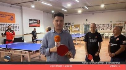 TDT El parkinson i el ping-pong es donen la mà a Castellgalí