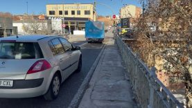 Comencen les obres per rehabilitar i eixamplar el pont de Sant Francesc