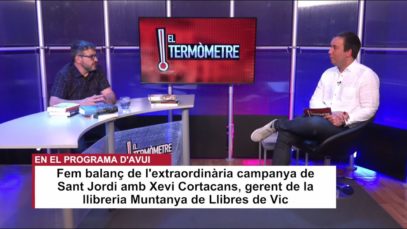 El Termòmetre 24-04-2023 – Post-Sant Jordi amb la llibreria Muntanya de Llibres de Vic