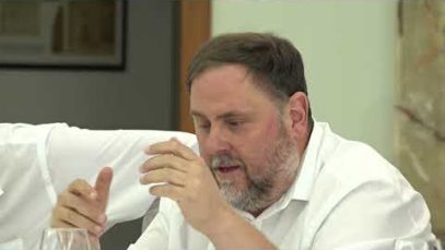 Oriol Junqueras passa pel Termòmetre la setmana de la investidura