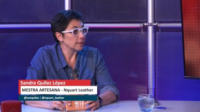 El Termòmetre 28 de maig del 2024 – Sandra Quílez, mestra artesana del taller Nquart Leather