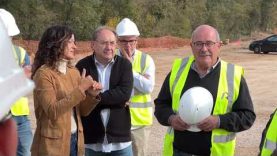 Tram final de les obres de l’Eix del Lluçanès que uneix Vic i Berga